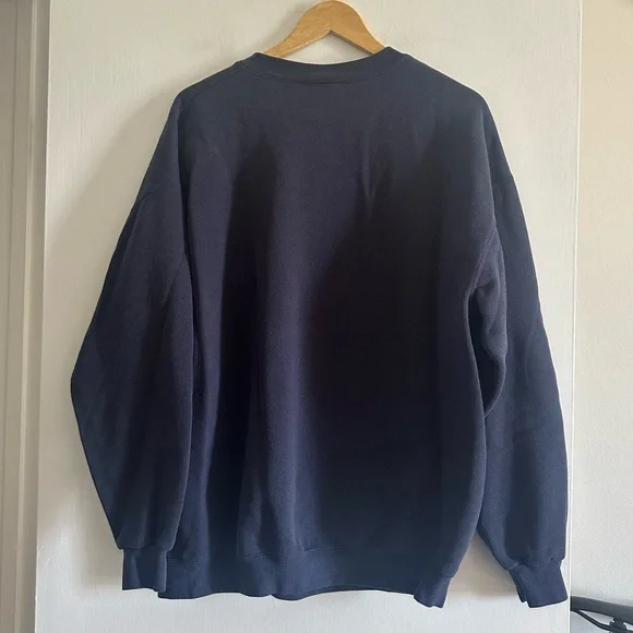 Vintage 90’s The Disney Store ‘Goofy’ Mickey Mouse Navy Crewneck Sweatshirt - Picture 2 of 5